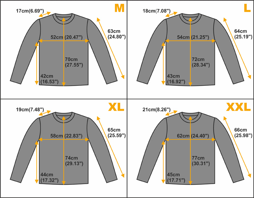 Wymiary Longsleeve Fuel Sucker Club