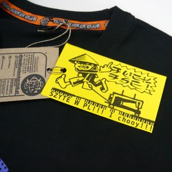 Motorcycle long-sleeved T-shirt YELLOW REAPER Fuel Sucker Club; Bikes & Adrenalin