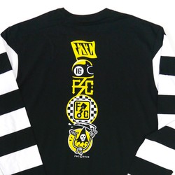 Motorcycle long-sleeved T-shirt YELLOW REAPER Fuel Sucker Club; Bikes & Adrenalin