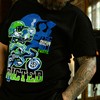 Motorcycle T-shirt CAFE TO GO Fuel Sucker Club; Cafe Racer Style