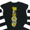 Motorcycle long-sleeved T-shirt YELLOW REAPER Fuel Sucker Club; Bikes & Adrenalin