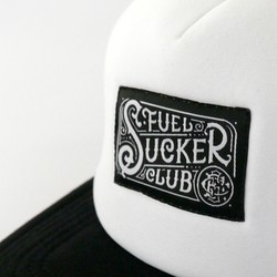 Baseball Kappe Fuel Sucker Club VINTAGE LETTERING LOGO Trucker 