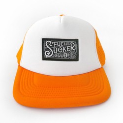 Baseball Kappe Fuel Sucker Club VINTAGE LETTERING LOGO Trucker 