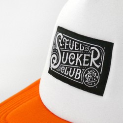 Baseball Kappe Fuel Sucker Club VINTAGE LETTERING LOGO Trucker 