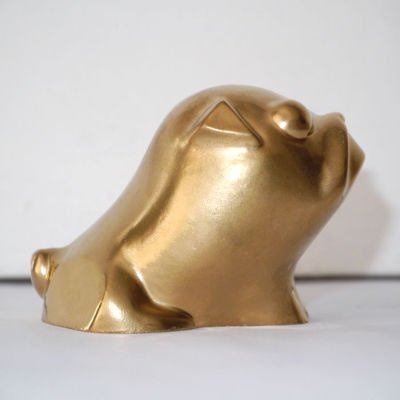 Sculpture Pug Mops Carlin My Golden Sweetness