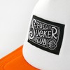 Baseball Kappe Fuel Sucker Club VINTAGE LETTERING LOGO Trucker 