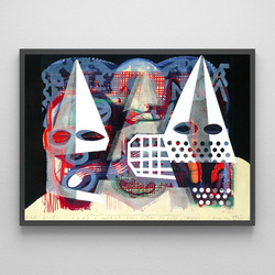 Art Print KAY I GERDA BYLI PSAMI KU KLUX KLANU Krzysztof Świętek