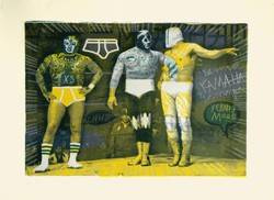 Litografia Barwna MIGHTY CZYLI MAJTY, grafika artystyczna, Krzysztof Świętek