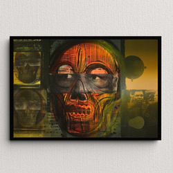 Art Print MIKE T. NIE BOI SIĘ ŚMIERCI, BO ŚMIERĆ MA OCZY MIKEA Krzysztof Świętek