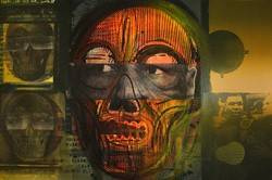 Litografia Barwna MIKE T. NIE BOI SIĘ ŚMIERCI, BO ŚMIERĆ MA OCZY MIKEA, Grafika Artystyczna Krzysztof Świętek