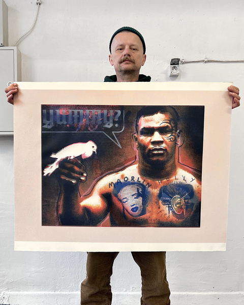 Litografia barwna YUMMY! grafika artystyczna, Krzysztof Świętek