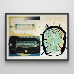 Art Print WIRUS GRIPY Krzysztof Świętek