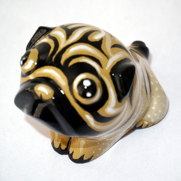 Rzeźba Mops Sama Słodycz