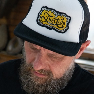 Baseball Kappe Fuel Sucker Club AKA BUCKLE LOGO Trucker 