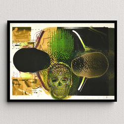 Art Print TOMOGRAFIA KOMPUTEROWA DO DUPY Krzysztof Świętek