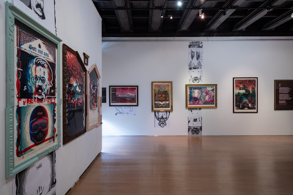 Litografia barwna PSUBRACIA SYJAMSCY PASTORA CLEAMOOSHK'O grafika artystyczna Krzysztof Świętek