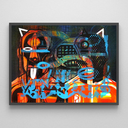 Art Print Von Stuck und Gepanzerter Hund Krzysztof Świętek