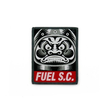 Naszywka Moto Fuel Sucker Club FULL FACE DARUMA LOGO