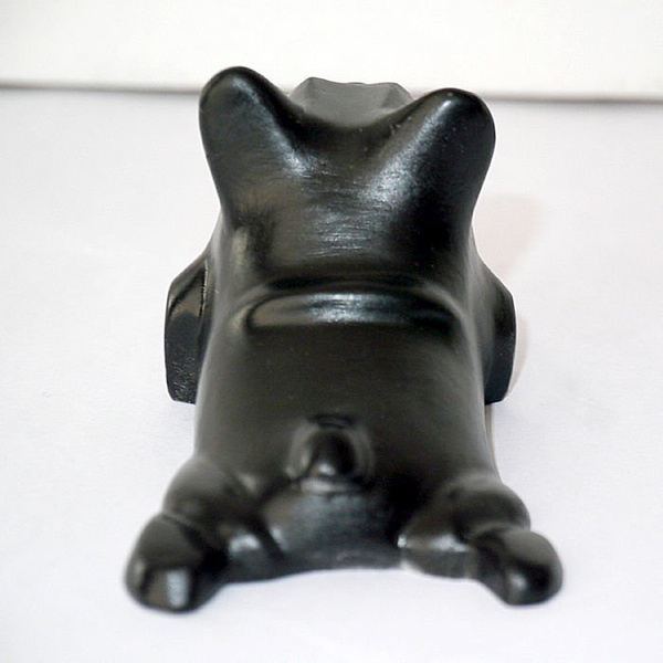 Sculpture French Bulldog Black Yoga