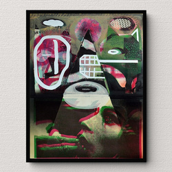 Art Print LIZANKO RUCHANKO - SYNDROM TRÓJKĄTA Krzysztof Świętek