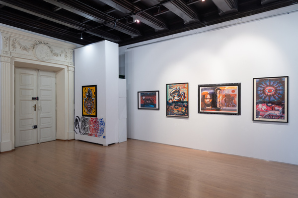 Litografia Barwna W USiA BYŁEŚ, GÓWNO WIDZIAŁEŚ! Grafika Artystyczna Krzysztof Świętek