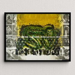 Art Print PANDEMICZNA MODLITWA TYTUSA DE ZOO Krzysztof Świętek