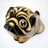 Sculpture Pug Mops Carlin Sweetness