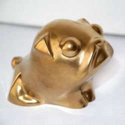 Mała Rzeźba Złoty Mops