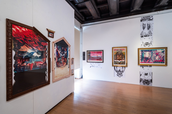 Litografia barwna POMIAR PECHA NA LĄDZIE I PH W WODZIE grafika artystyczna, Krzysztof Świętek