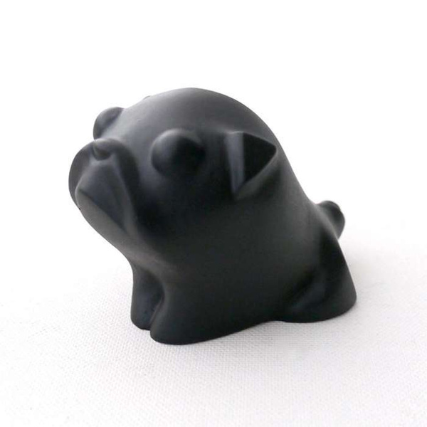 Mała Rzeźba Czarny Mops