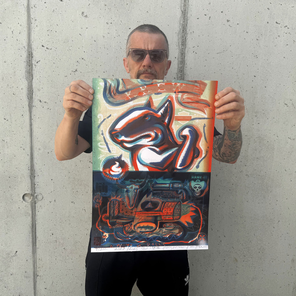 Art Print W USiA BYŁEŚ, GÓWNO WIDZIAŁEŚ! Krzysztof Świętek