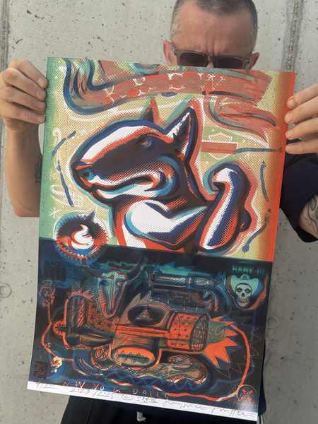 Art Print W USiA BYŁEŚ, GÓWNO WIDZIAŁEŚ! Krzysztof Świętek